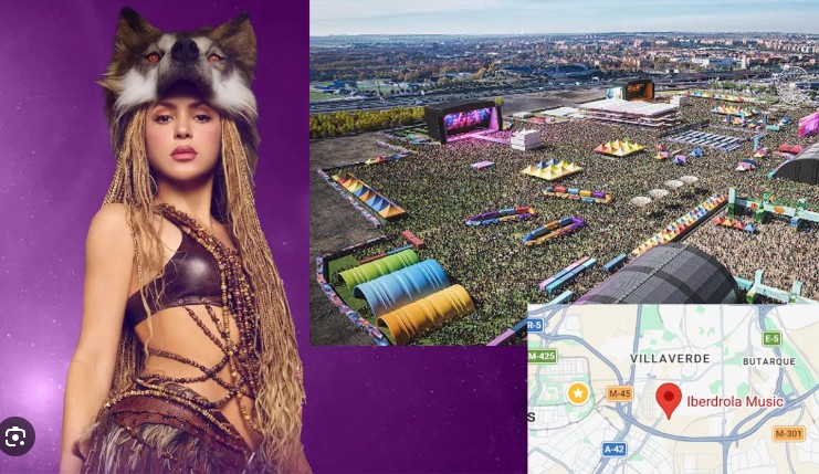 Concierto de Shakira en Madrid